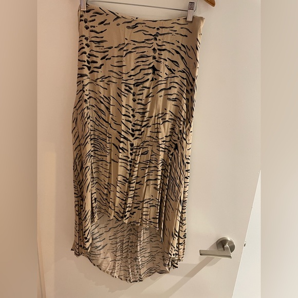 Leith Zebra Midi Skirt Size XL - Picture 1 of 2
